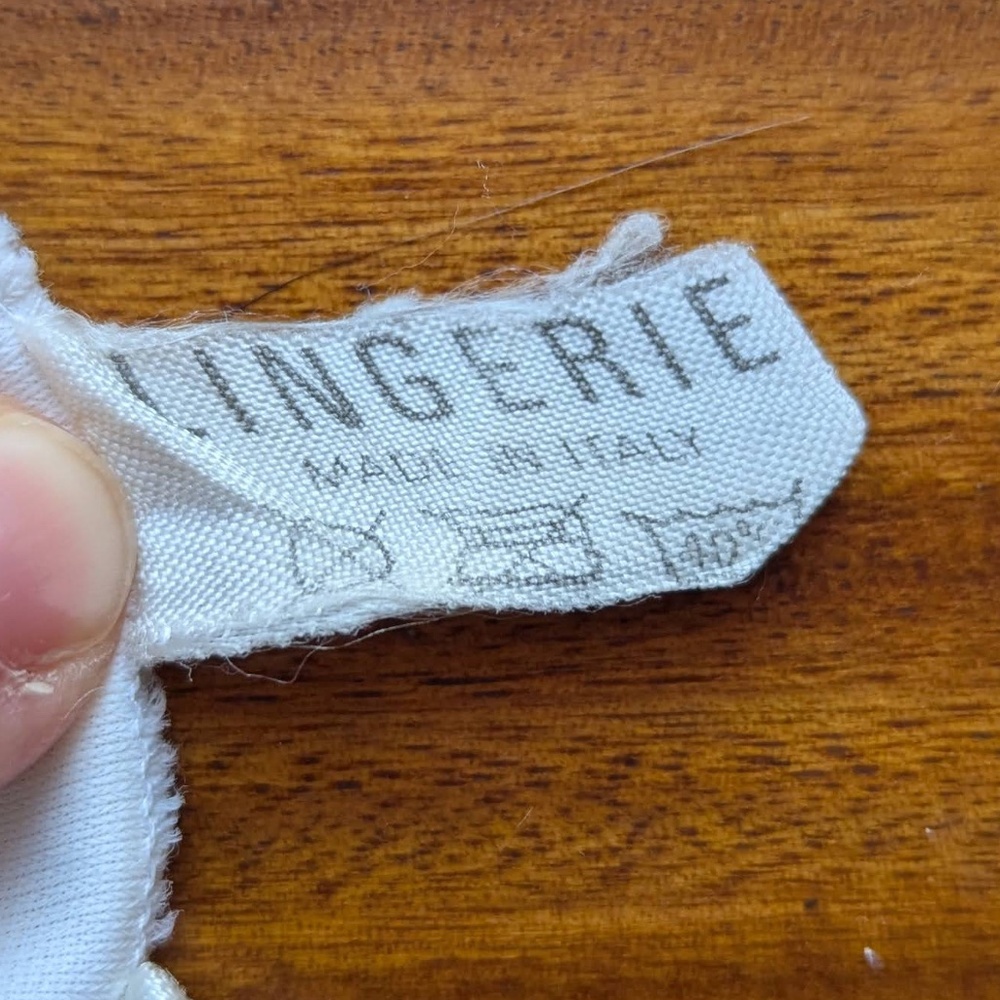 Vintage Made in Italy Lingerie Dress - Picture 9 of 10